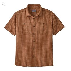 Patagonia Back Step Shirt | New Adobe (Burnt Orange) | Men’s Large
